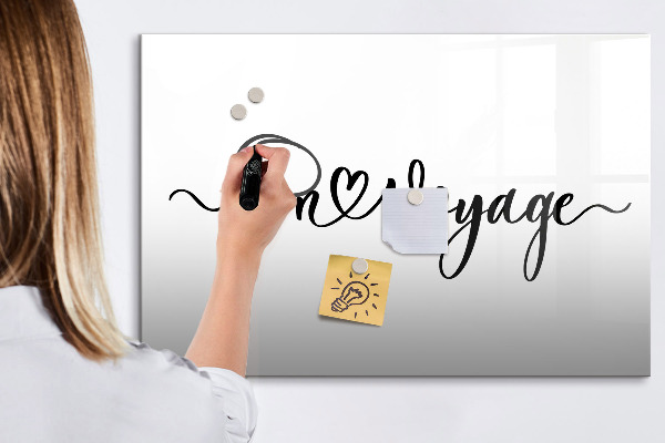 Magnetická psací tabule Kreativní prostor pro vzpomínky a fotografie