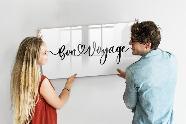 Magnetická psací tabule Kreativní prostor pro vzpomínky a fotografie