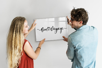 Magnetická psací tabule Kreativní prostor pro vzpomínky a fotografie