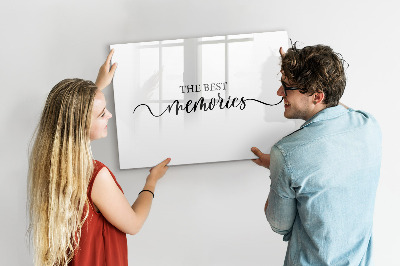 Magnetická psací tabule Nejlepší okamžiky vašeho života