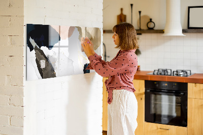 Popisovatelná magnetická tabule Kreativní prostor pro prezentaci fotografií
