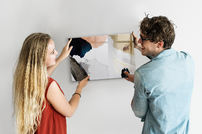 Popisovatelná magnetická tabule Kreativní prostor pro prezentaci fotografií