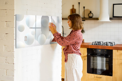 Magnetická psací tabule Prostor pro vzpomínky a poznámky