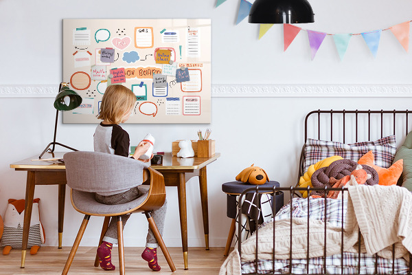 Magnetická psací tabule Kreativní inspirace a nástěnka cílů