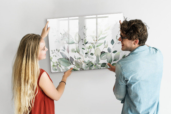 Popisovatelná magnetická tabule Dekorativní tabule na fotografie a poznámky