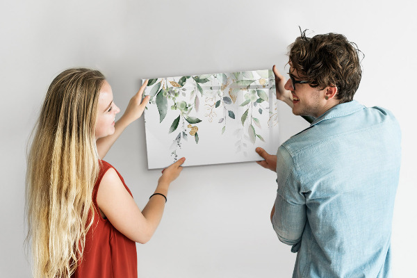 Magnetická psací tabule Kreativní nástěnka pro vystavení fotografií