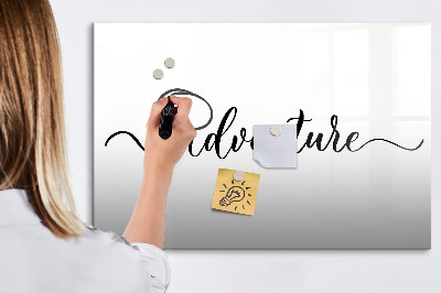 Popisovatelná magnetická tabule Kreativní prostor pro vzpomínky a fotografie