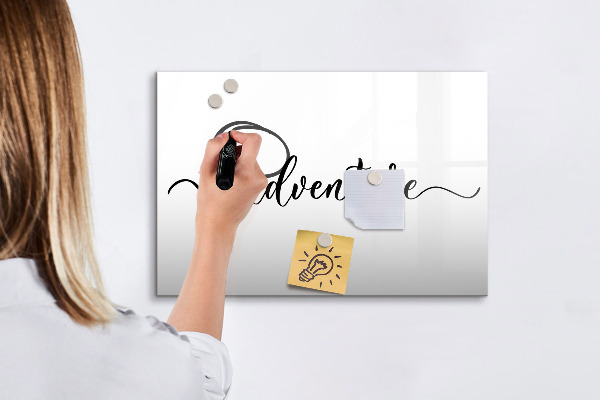 Popisovatelná magnetická tabule Kreativní prostor pro vzpomínky a fotografie