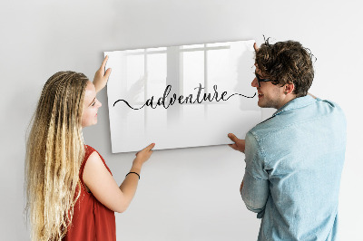 Popisovatelná magnetická tabule Kreativní prostor pro vzpomínky a fotografie