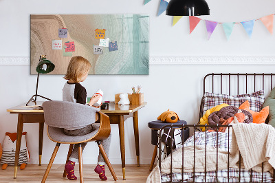 Popisovatelná magnetická tabule Moderní tabule na poznámky a fotografie