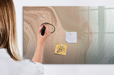 Popisovatelná magnetická tabule Moderní tabule na poznámky a fotografie
