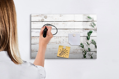 Popisovatelná magnetická tabule Deska na fotografie a poznámky