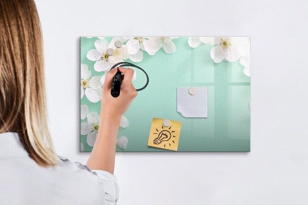 Magnetická psací tabule Kreativní nástěnka pro vystavení fotografií