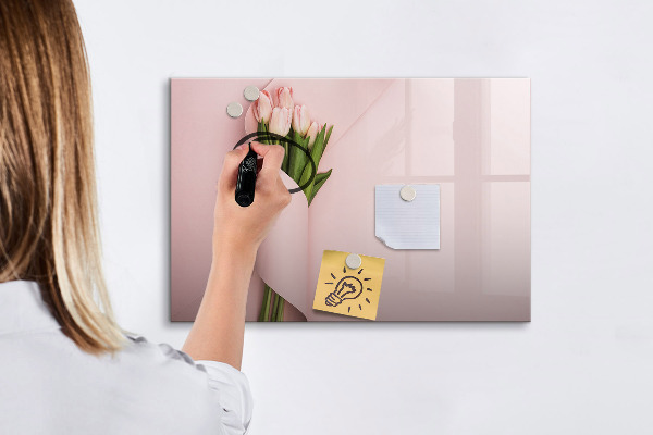 Magnetická psací tabule Kreativní prostor pro vzpomínky a poznámky