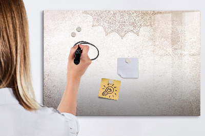 Magnetická psací tabule Nástěnka s poznámkami a fotografiemi