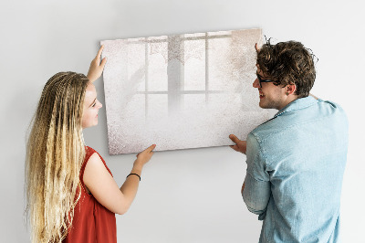 Magnetická psací tabule Nástěnka s poznámkami a fotografiemi