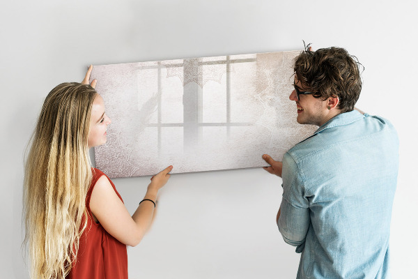 Magnetická psací tabule Nástěnka s poznámkami a fotografiemi