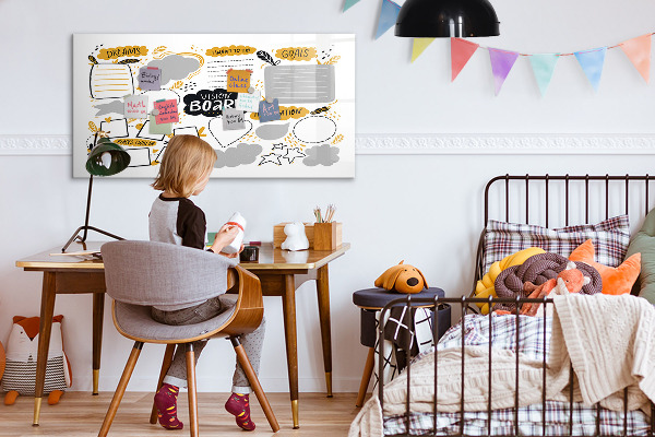 Magnetická psací tabule Nástěnka vizí, která vám splní sny
