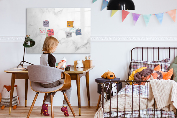 Popisovatelná magnetická tabule Moderní tabule na poznámky a fotografie