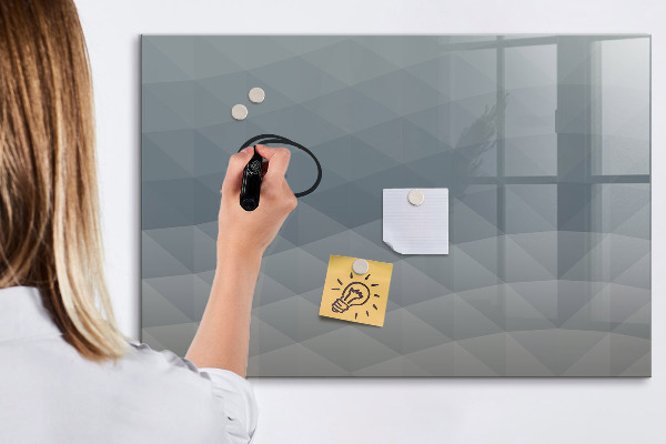 Magnetická psací tabule Uchování vzpomínek v moderním stylu