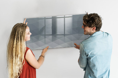 Magnetická psací tabule Uchování vzpomínek v moderním stylu
