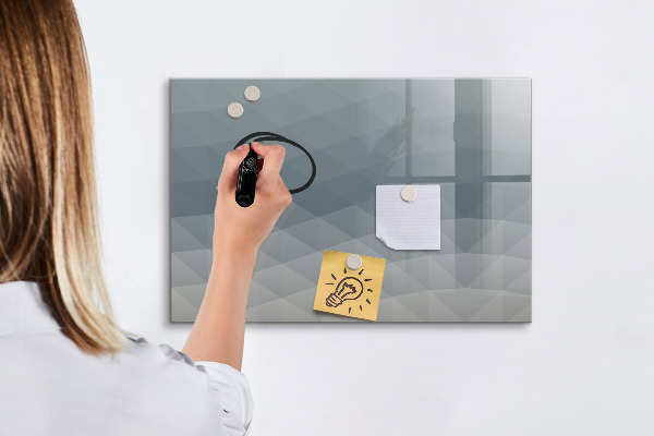 Magnetická psací tabule Uchování vzpomínek v moderním stylu