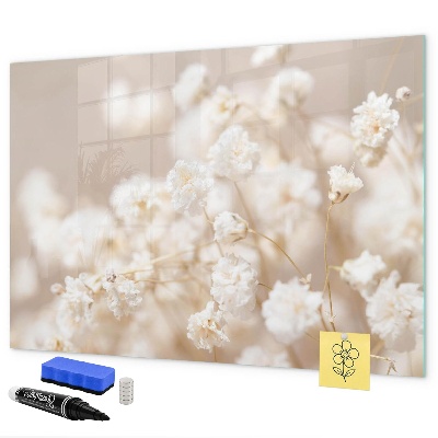 Magnetická psací tabule Kreativní místo pro vzpomínky a fotografie
