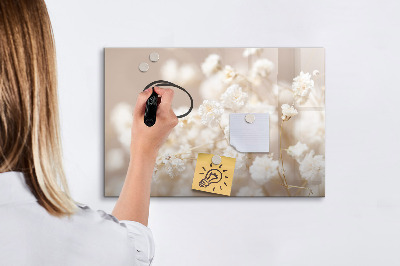 Magnetická psací tabule Kreativní místo pro vzpomínky a fotografie