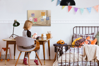 Magnetická psací tabule Moderní tabule na poznámky a fotografie