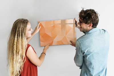 Popisovatelná magnetická tabule Barevná tabule pro prezentaci fotografií