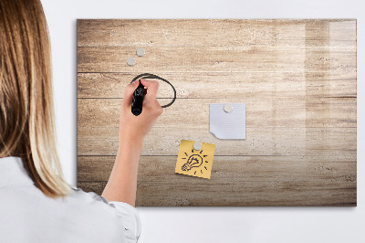 Magnetická psací tabule Stylová deska na poznámky a fotografie