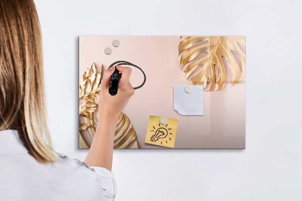 Popisovatelná magnetická tabule Stylová tabule pro prezentaci fotografií