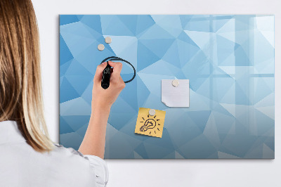 Magnetická psací tabule Barevná tabule na poznámky a fotografie