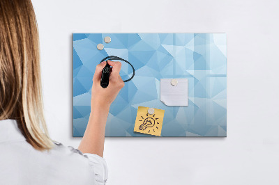 Magnetická psací tabule Barevná tabule na poznámky a fotografie