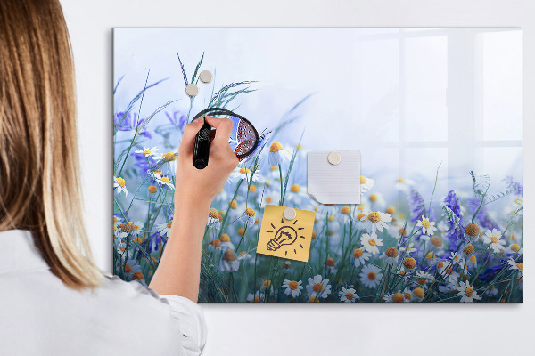 Popisovatelná magnetická tabule Kreativní prostor pro vzpomínky a fotografie