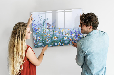 Popisovatelná magnetická tabule Kreativní prostor pro vzpomínky a fotografie