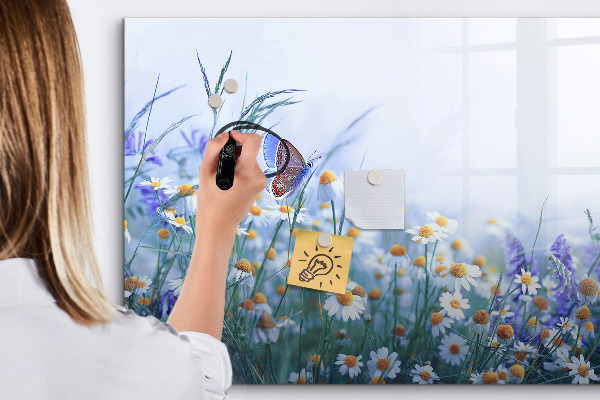 Popisovatelná magnetická tabule Kreativní prostor pro vzpomínky a fotografie