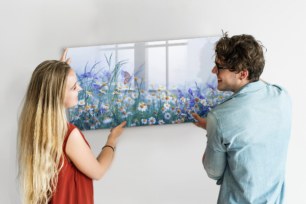 Popisovatelná magnetická tabule Kreativní prostor pro vzpomínky a fotografie