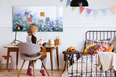 Popisovatelná magnetická tabule Kreativní prostor pro vzpomínky a fotografie