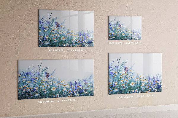 Popisovatelná magnetická tabule Kreativní prostor pro vzpomínky a fotografie