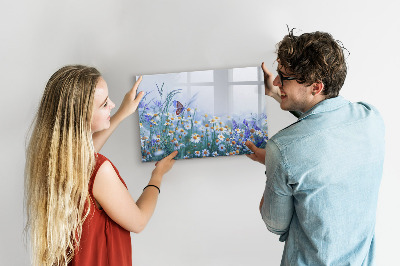 Popisovatelná magnetická tabule Kreativní prostor pro vzpomínky a fotografie