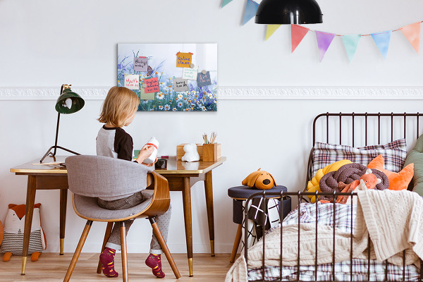 Popisovatelná magnetická tabule Kreativní prostor pro vzpomínky a fotografie