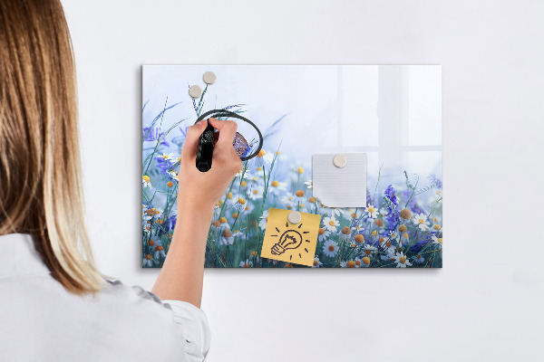 Popisovatelná magnetická tabule Kreativní prostor pro vzpomínky a fotografie