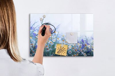 Popisovatelná magnetická tabule Kreativní prostor pro vzpomínky a fotografie