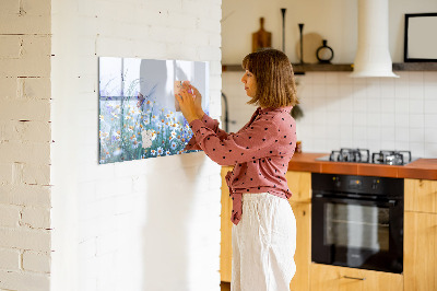 Popisovatelná magnetická tabule Kreativní prostor pro vzpomínky a fotografie