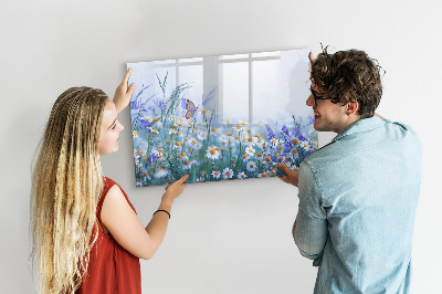 Popisovatelná magnetická tabule Kreativní prostor pro vzpomínky a fotografie