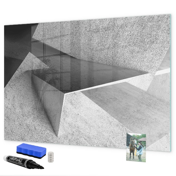 Magnetická psací tabule Moderní tabule na poznámky a fotografie