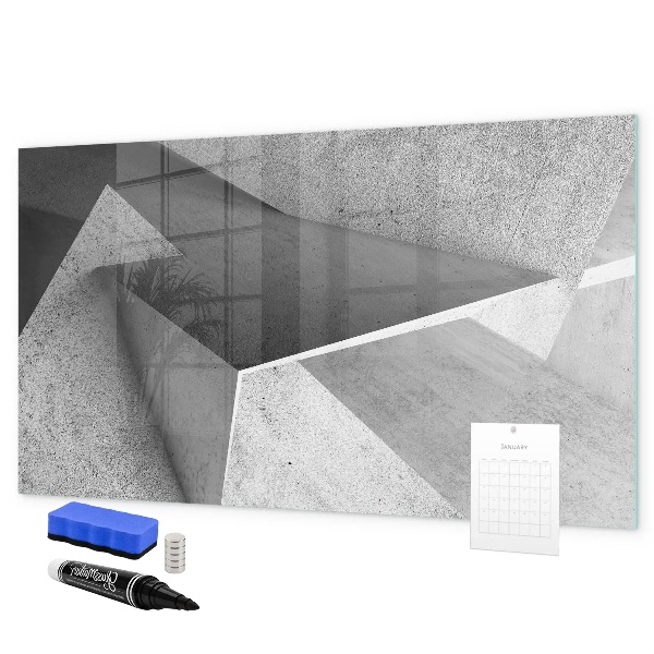 Magnetická psací tabule Moderní tabule na poznámky a fotografie