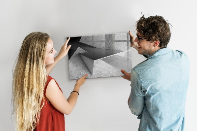 Magnetická psací tabule Moderní tabule na poznámky a fotografie