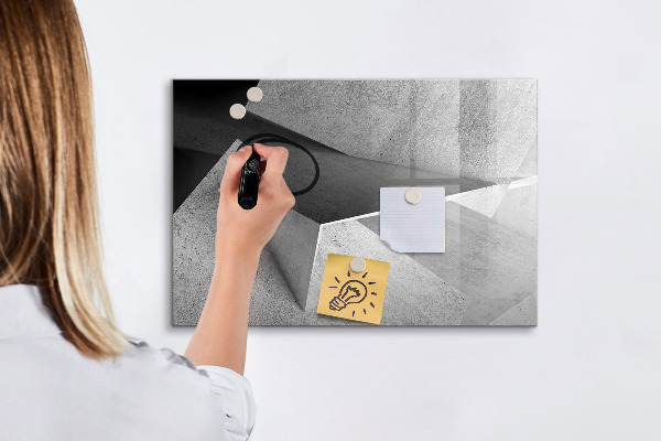 Magnetická psací tabule Moderní tabule na poznámky a fotografie